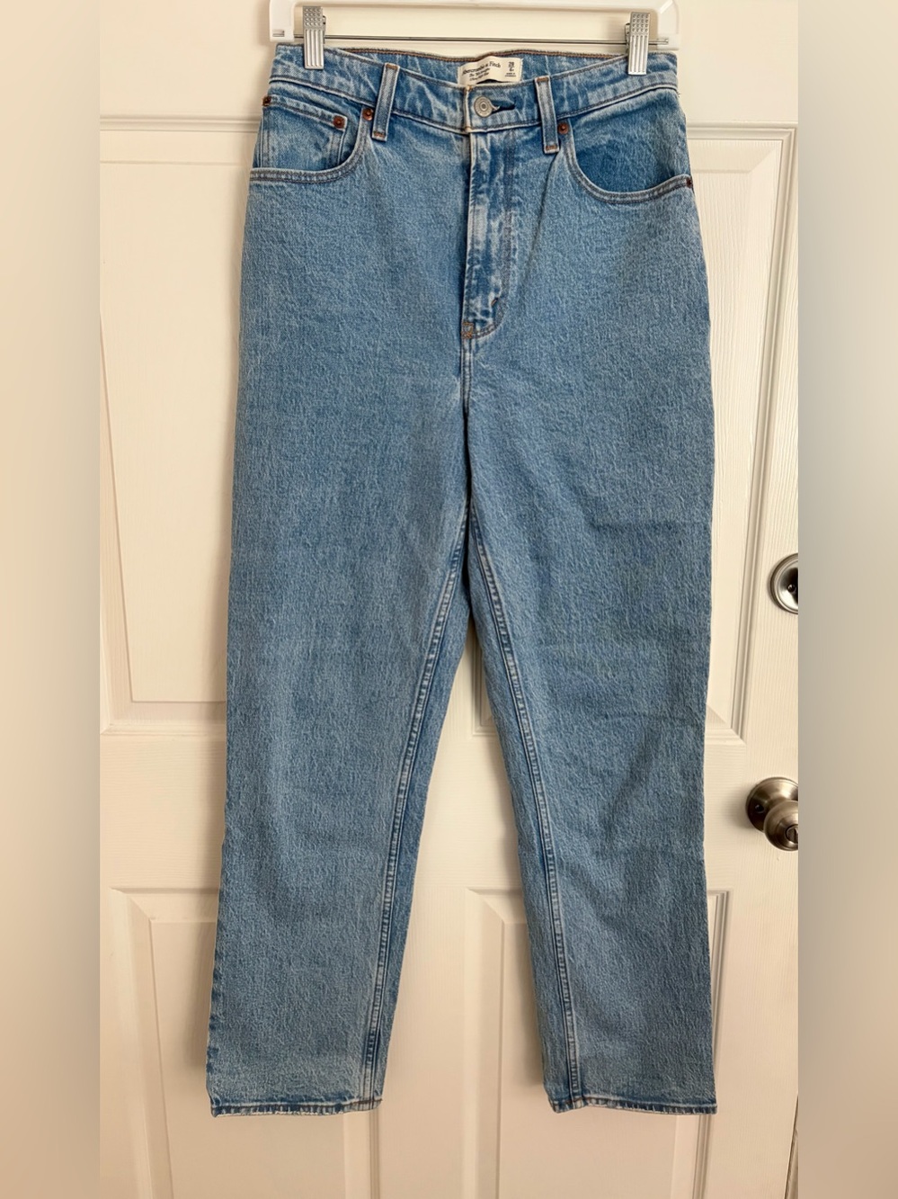 Abercrombie & fitch the 90s straight  ultra high rise curve love jeans